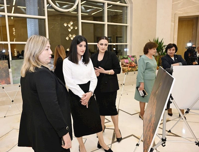 Leyla Əliyeva “Hirkan” filminin təqdimatında — FOTOLAR