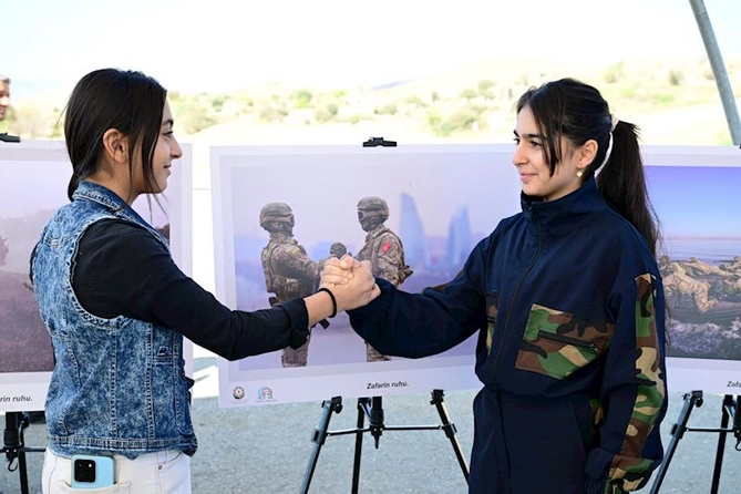 Cəbrayılda Şəhər Günü münasibətilə Qarabağ — obyektivdən tarixə adlı fotosərgi açılıb (FOTOLAR)