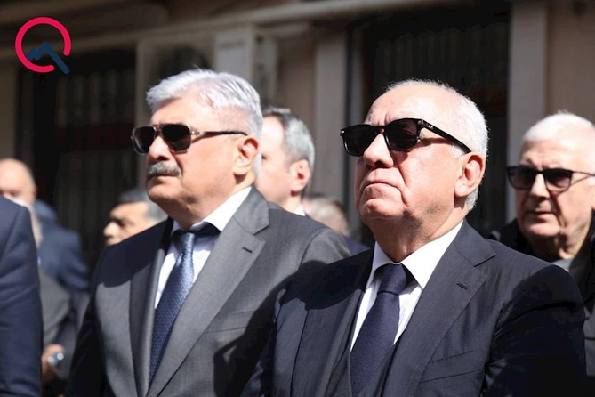 Rəsmilər Oqtay Şirəliyevlə vida mərasimində — FOTOLAR ( YENİLƏNİR)