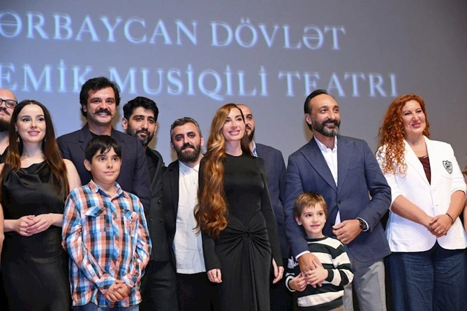Arzu Əliyeva “Tağıyev: Sona” filminin təqdimatında — FOTOLAR
