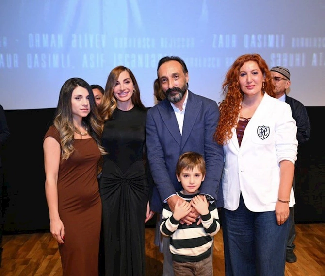 Arzu Əliyeva “Tağıyev: Sona” filminin təqdimatında — FOTOLAR