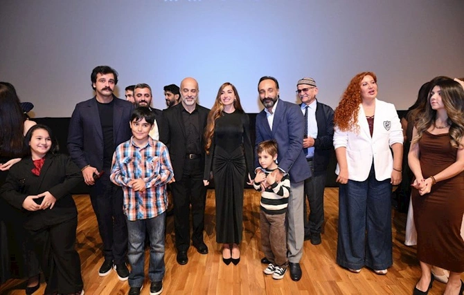Arzu Əliyeva “Tağıyev: Sona” filminin təqdimatında — FOTOLAR