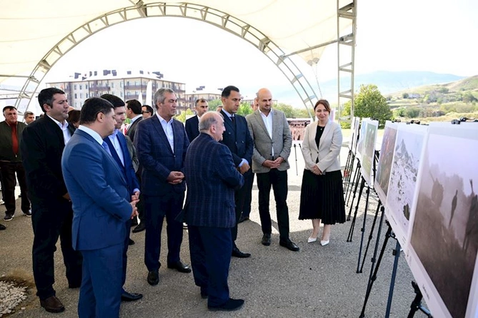 Cəbrayılda Şəhər Günü münasibətilə Qarabağ — obyektivdən tarixə adlı fotosərgi açılıb (FOTOLAR)