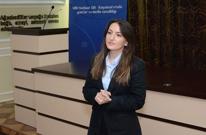“Milli Mətbuat 150 – Rəqəmsal erada gənclər və media savadlılığı” layihəsi çərçivəsində görüş keçirilib — FOTOLAR