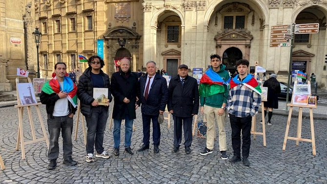 Praqada Beynəlxalq Diaspor Mərkəzinin layihəsi — ‘Qaçqınların öz vətənlərinə repatriasiyası: Avropa təcrübəsi’ sərgisi (FOTOLAR)