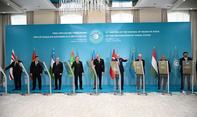 Türkmənistan tərəfindən Füzulidə tikiləcək məscidin onlayn formatda təməli qoyuldu — FOTOLAR