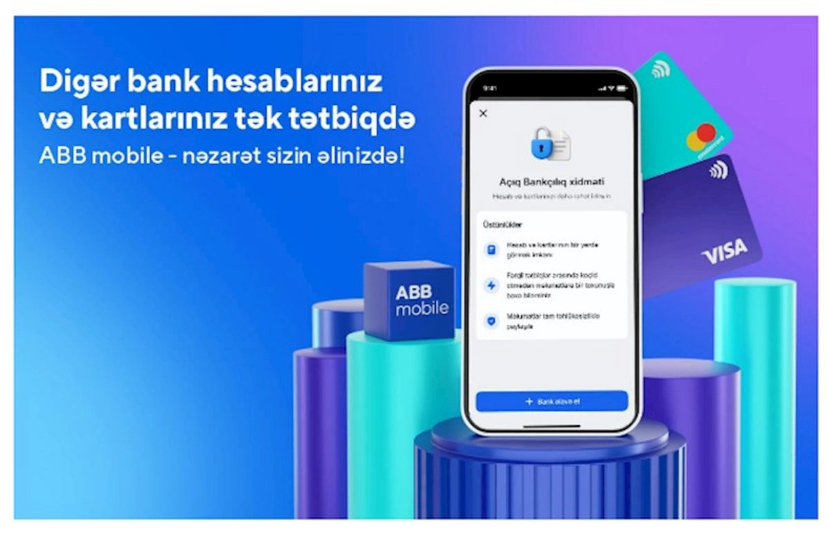 Bankçılıqda yeni dövr: bütün hesab məlumatları eyni tətbiqdə!