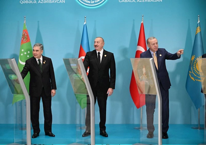 Türkmənistan tərəfindən Füzulidə tikiləcək məscidin onlayn formatda təməli qoyuldu — FOTOLAR