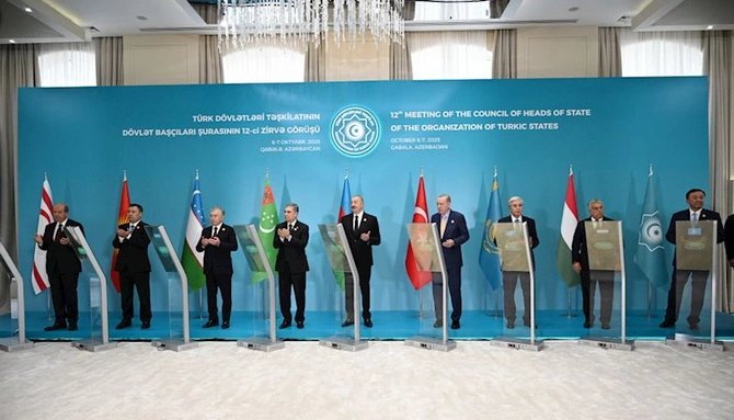 Türkmənistan tərəfindən Füzulidə tikiləcək məscidin onlayn formatda təməli qoyuldu — FOTOLAR