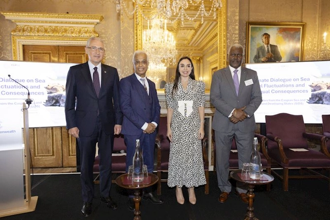 Leyla Əliyeva Londonda yüksəksəviyyəli iqlim dialoqunda iştirak edib — FOTOLAR