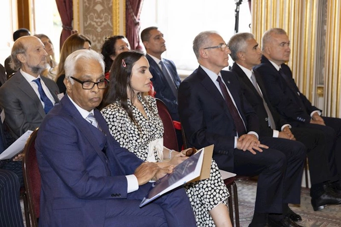 Leyla Əliyeva Londonda yüksəksəviyyəli iqlim dialoqunda iştirak edib — FOTOLAR