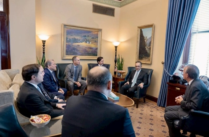 Ramin Məmmədov Yuta Senatının prezidenti ilə görüşüb — FOTOLAR