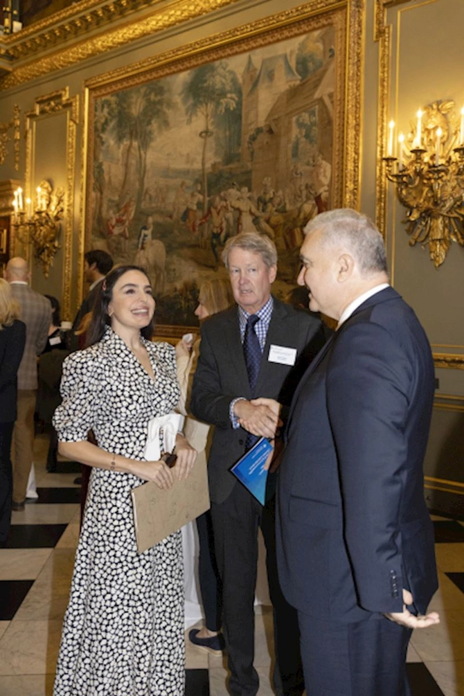 Leyla Əliyeva Londonda yüksəksəviyyəli iqlim dialoqunda iştirak edib — FOTOLAR