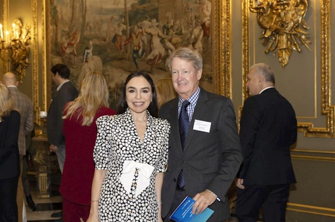 Leyla Əliyeva Londonda yüksəksəviyyəli iqlim dialoqunda iştirak edib — FOTOLAR