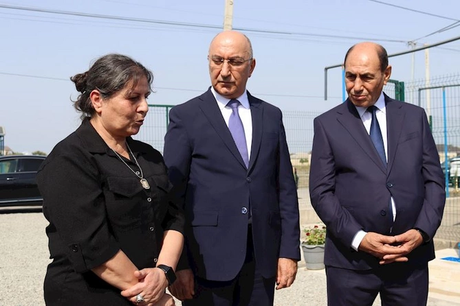 ADSEA Güloğlular sakinlərini içməli su ilə təmin etdi — FOTOLAR