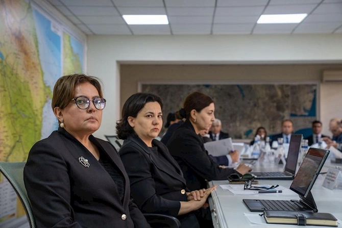 “Ekoloji məsələlər” üzrə Alt İşçi qrupun növbəti iclası keçirilib — FOTOLAR