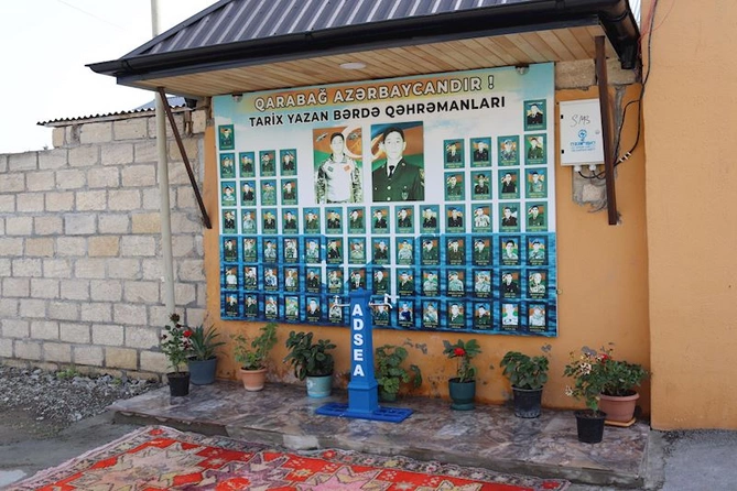 ADSEA Güloğlular sakinlərini içməli su ilə təmin etdi — FOTOLAR