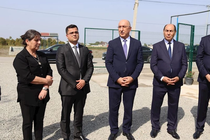 ADSEA Güloğlular sakinlərini içməli su ilə təmin etdi — FOTOLAR