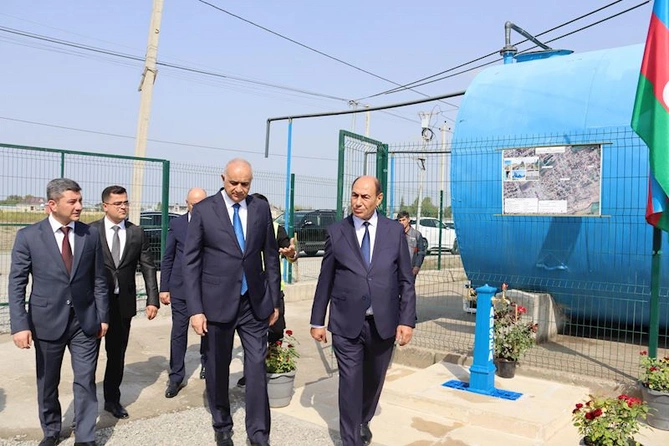 ADSEA Güloğlular sakinlərini içməli su ilə təmin etdi — FOTOLAR