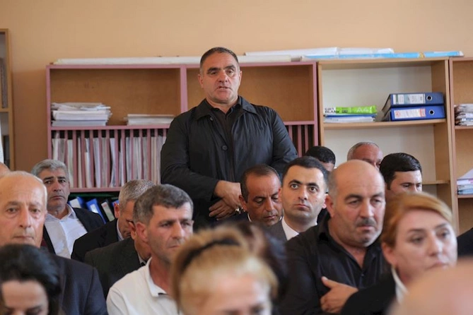 Hacıqabulun Kolanı kəndində növbəti səyyar qəbul-görüş keçirildi — FOTOLAR