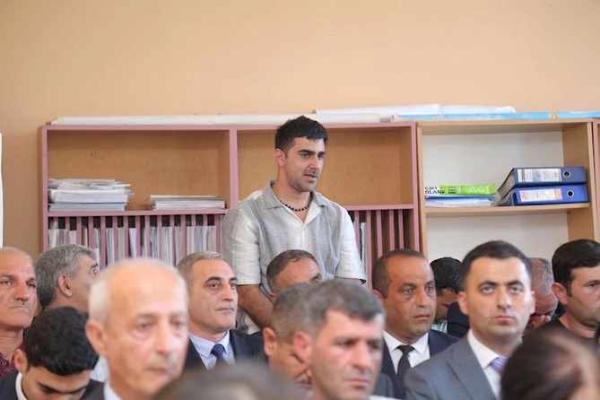 Hacıqabulun Kolanı kəndində növbəti səyyar qəbul-görüş keçirildi — FOTOLAR
