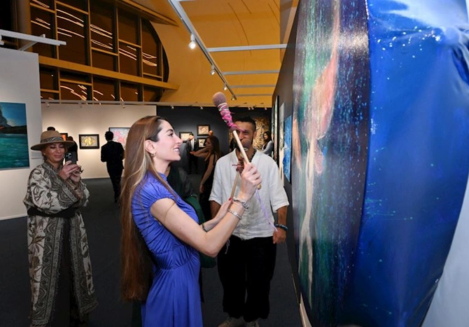 Heydər Əliyev Mərkəzində “ART Weekend” festivalının rəsmi açılışı — FOTOLAR