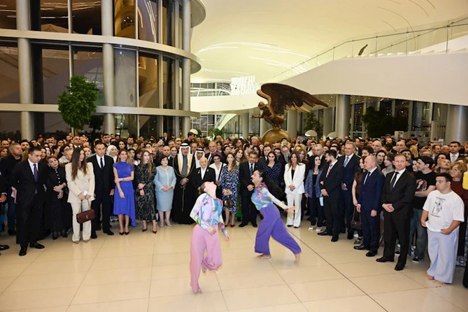 Heydər Əliyev Mərkəzində “ART Weekend” festivalının rəsmi açılışı — FOTOLAR