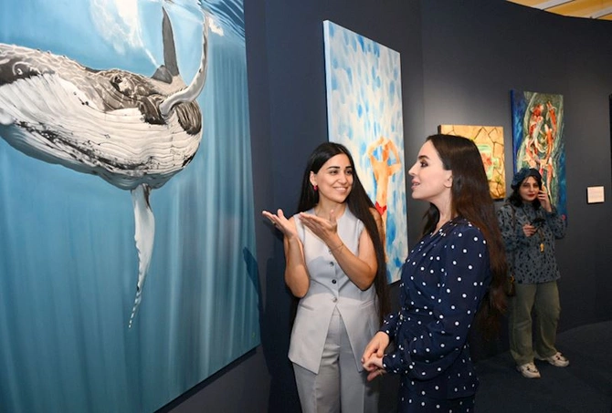 Heydər Əliyev Mərkəzində “ART Weekend” festivalının rəsmi açılışı — FOTOLAR