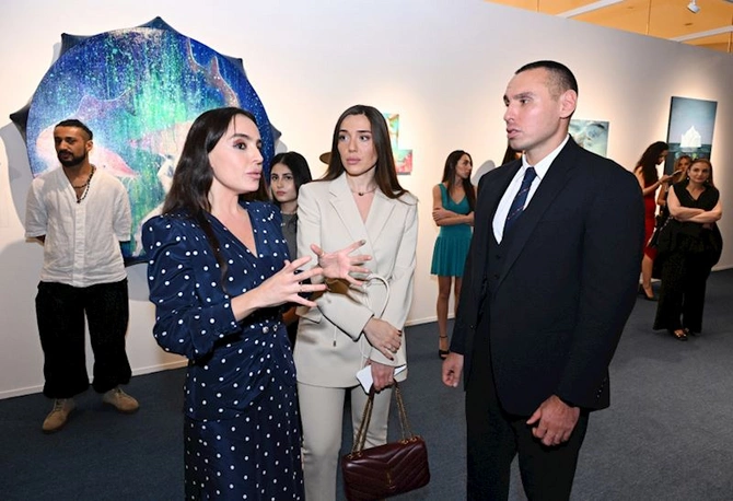 Heydər Əliyev Mərkəzində “ART Weekend” festivalının rəsmi açılışı — FOTOLAR