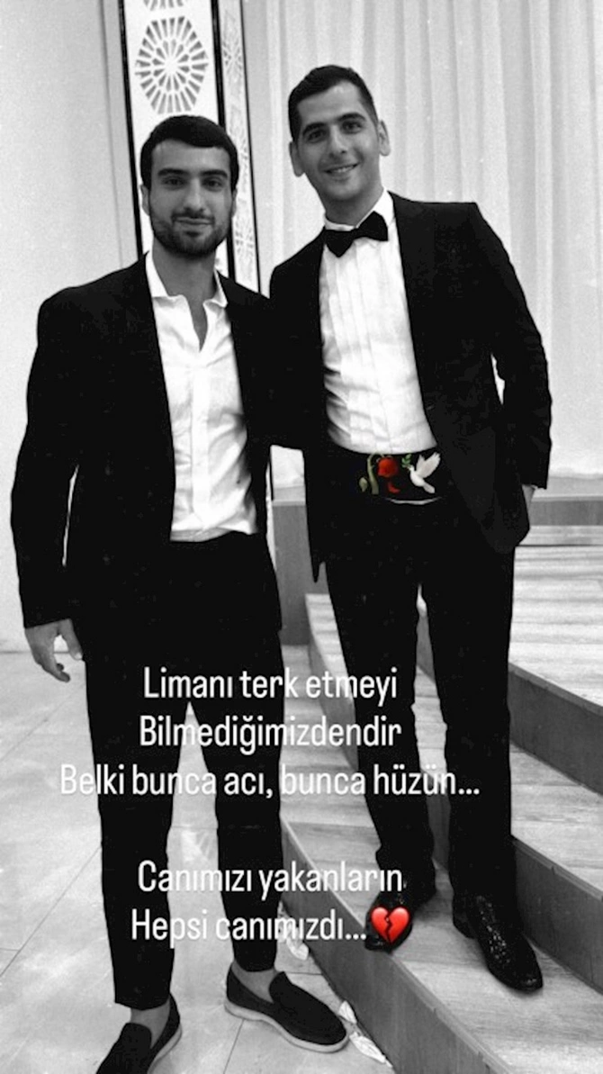 Mahir Emreli ölən dayısı oğlu ilə bağlı paylaşım etdi — FOTO