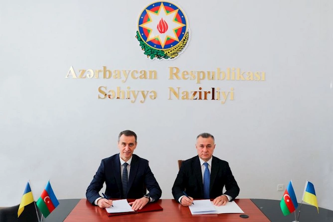Ukrayna və Azərbaycan səhiyyə sahəsində əməkdaşlığı genişləndirir — FOTOLAR Ukrayna və Azərbaycan səhiyyə sahəsində əməkdaşlığı genişləndirir — FOTOLAR