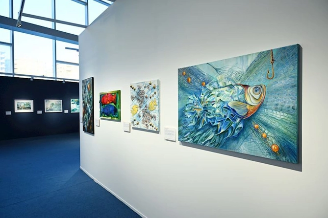 Heydər Əliyev Mərkəzində “ART Weekend” festivalının rəsmi açılışı — FOTOLAR
