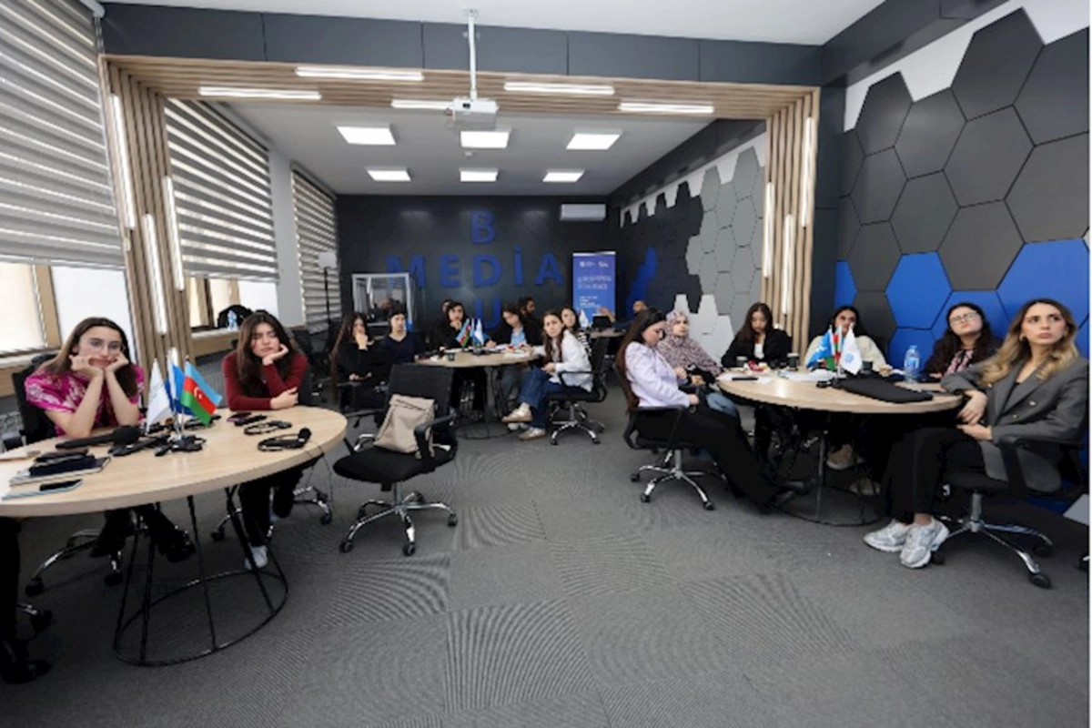 “Euronews Academy” “TV və canlı jurnalistika (“live journalism”)” mövzusunda təlim proqramına başlayıb — FOTOLAR