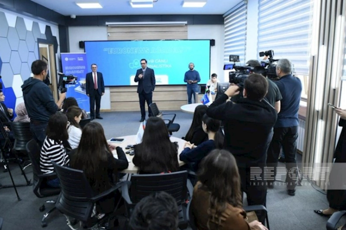 Bakıda Euronews Academy təlim proqramının açılış mərasimi oldu — FOTOLAR
