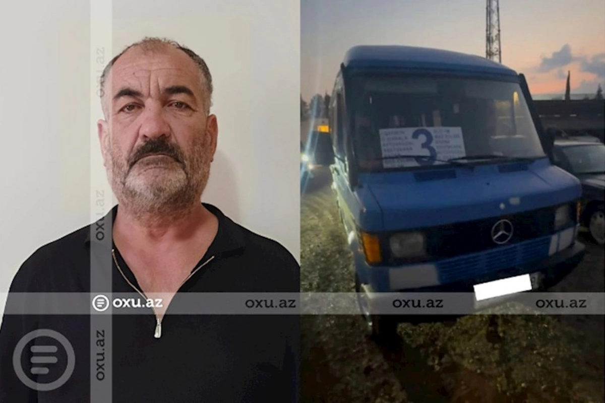 Sərxoş vəziyyətdə sərnişin daşıyan sürücü həbs edildi