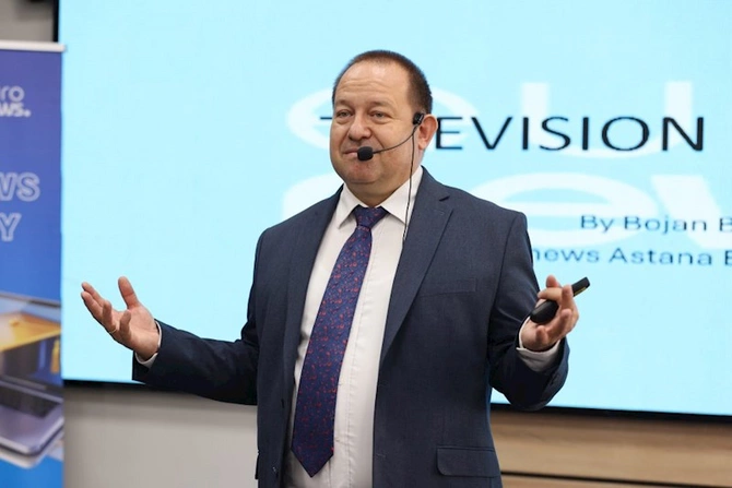 “Euronews Academy” “TV və canlı jurnalistika (“live journalism”)” mövzusunda təlim proqramına başlayıb — FOTOLAR
