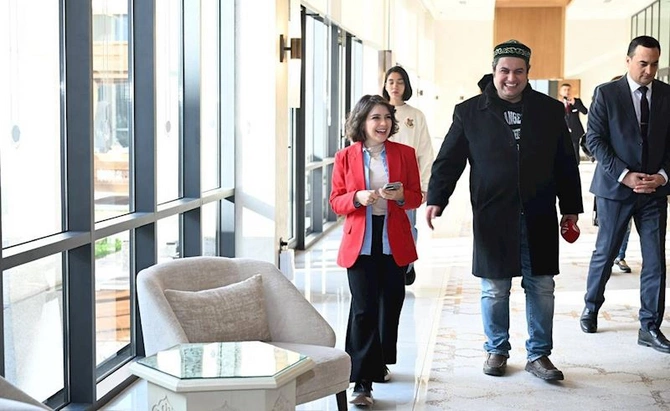 Media nümayəndələrinin Özbəkistana səfəri yekunlaşıb — FOTOLAR
