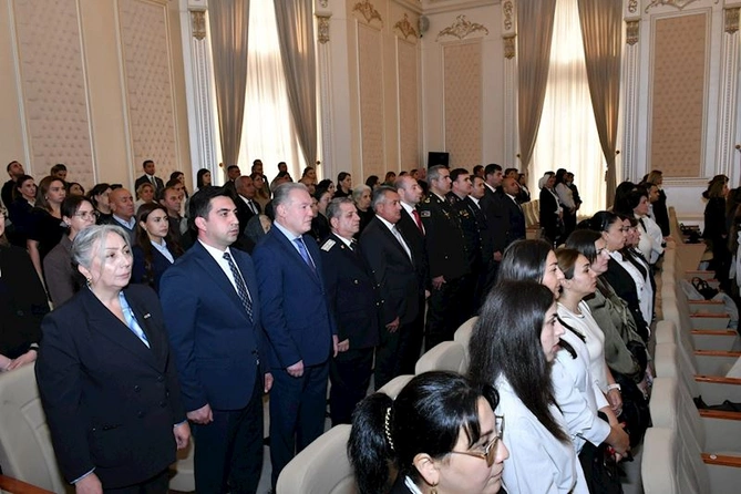 Abşeron rayonunda Konstitusiya Günü qeyd edildi — FOTOLAR