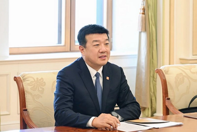 İlham Əliyev “China Datang Corporation Ltd.”nin nümayəndə heyətini qəbul edib — FOTOLAR
