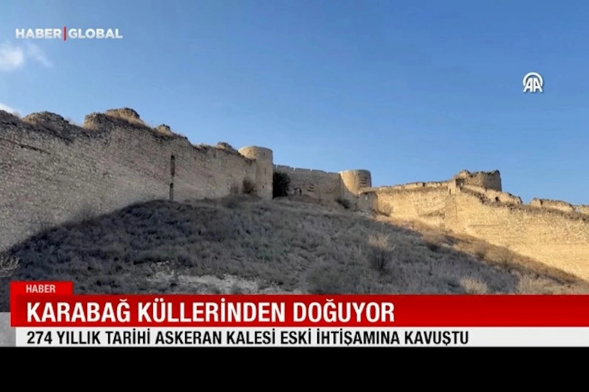 Haber Global Əsgəran qalasından reportaj hazırlayıb — VİDEO