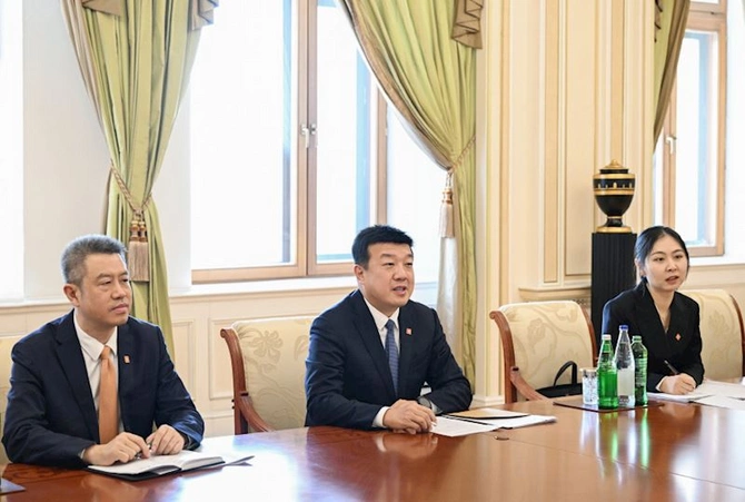 İlham Əliyev “China Datang Corporation Ltd.”nin nümayəndə heyətini qəbul edib — FOTOLAR