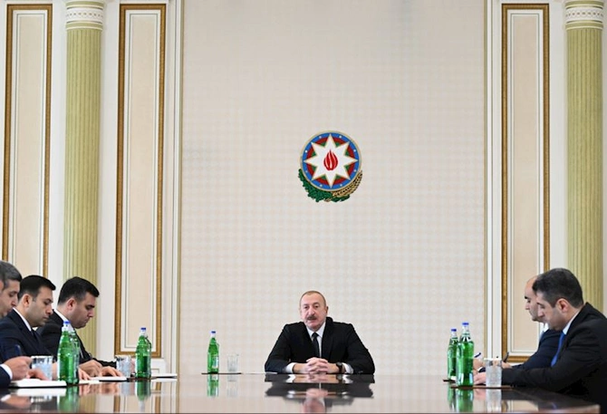 İlham Əliyev yeni icra başçılarını qəbul etdi — FOTOLAR