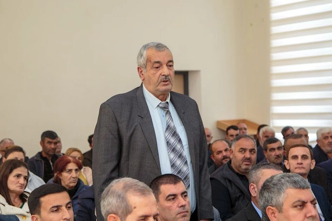Salyanda Sarvan kəndində səyyar qəbul keçirildi — FOTOLAR