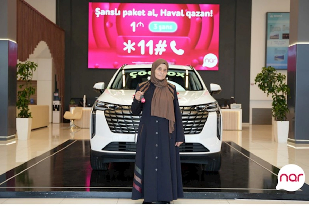 Zaqatala sakini “Nar”dan avtomobil qazandı