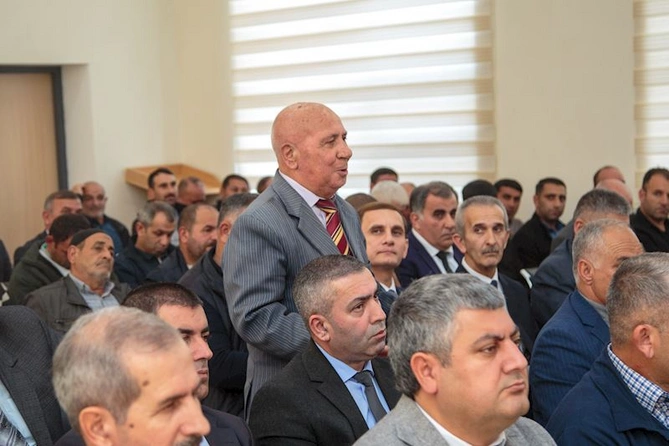 Salyanda Sarvan kəndində səyyar qəbul keçirildi — FOTOLAR