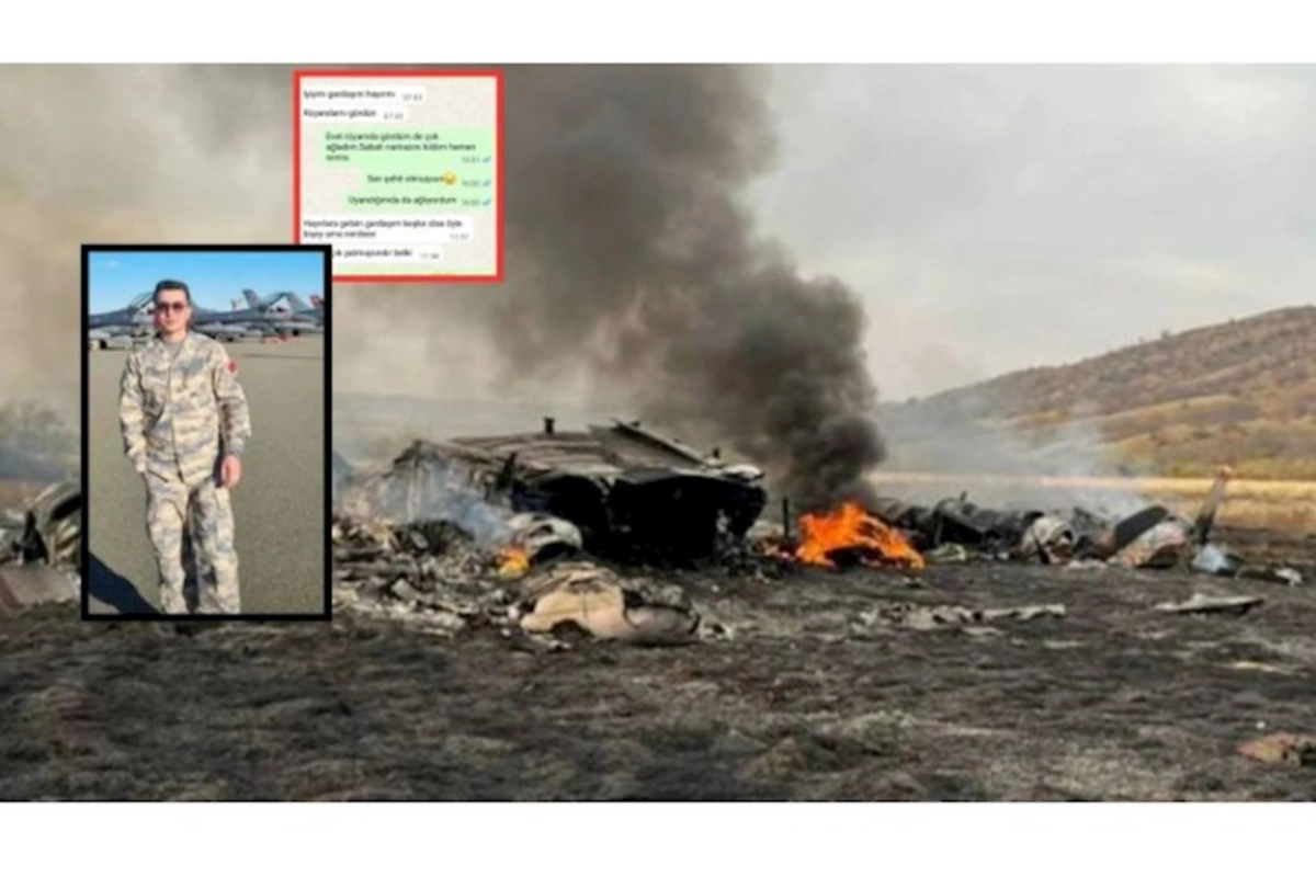 Təyyarə qəzasında həlak olan gizirin son yazışması: Yuxuda gördüm ki, şəhid olmusan — FOTO