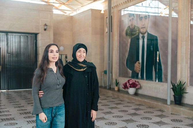 Leyla Əliyeva Mingəçevirdə şəhid ailəsini ziyarət edib, bir sıra sosial müəssisələrlə tanış olub — FOTOLAR