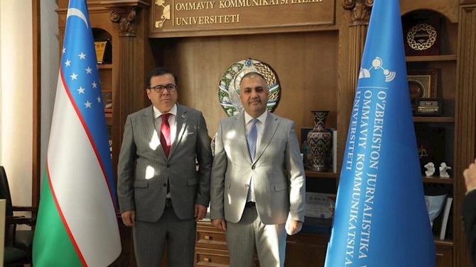 Azərbaycan və Özbəkistan arasında uğurlu media əməkdaşlığı — FOTOLAR Azərbaycan və Özbəkistan arasında uğurlu media əməkdaşlığı — FOTOLAR