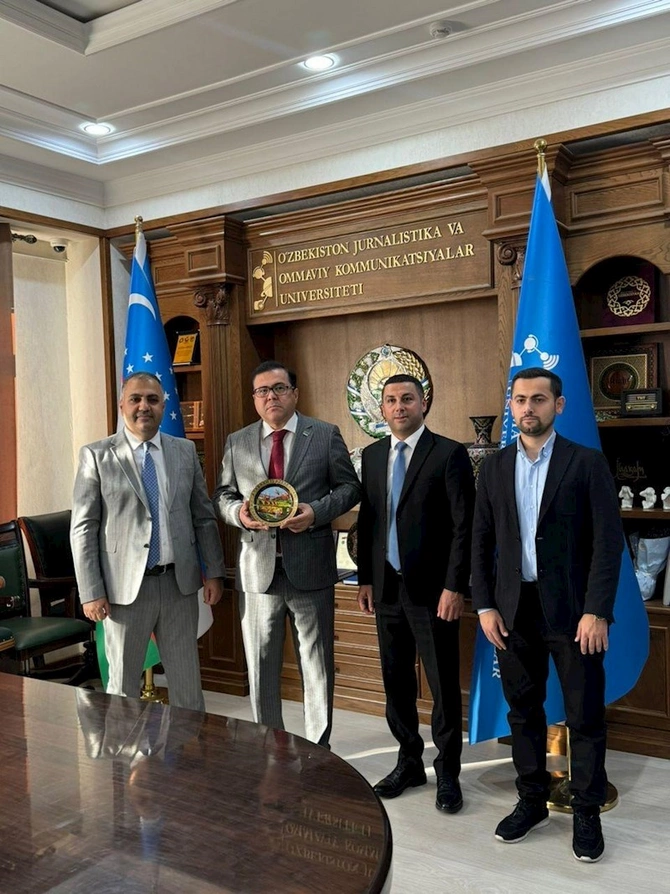Azərbaycan və Özbəkistan arasında uğurlu media əməkdaşlığı — FOTOLAR Azərbaycan və Özbəkistan arasında uğurlu media əməkdaşlığı — FOTOLAR