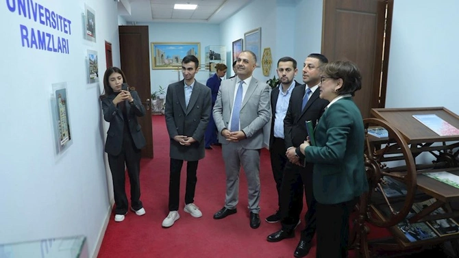Azərbaycan və Özbəkistan arasında uğurlu media əməkdaşlığı — FOTOLAR Azərbaycan və Özbəkistan arasında uğurlu media əməkdaşlığı — FOTOLAR